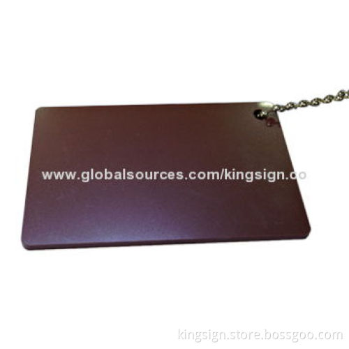 Purple acrylic plate, 3mm thickness, suitable for sanitary